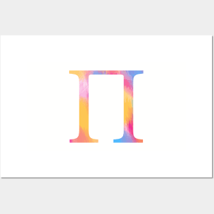 Sunrise Pi Letter Posters and Art